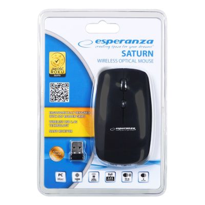 2. Esperanza EM120K mouse (optical; 1600 DPI; black)