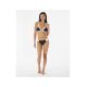 4. RIP CURL Mirage Colour Block Tri Bikini Top, Black