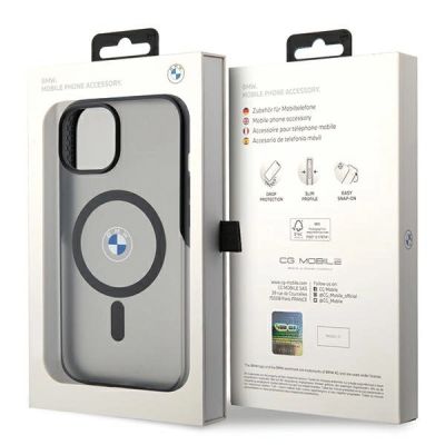8. BMW IML Signature MagSafe case for iPhone 15 Plus / 14 Plus - black