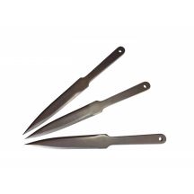 Sport throwing knives KAL22 LIDER 3 pcs silver