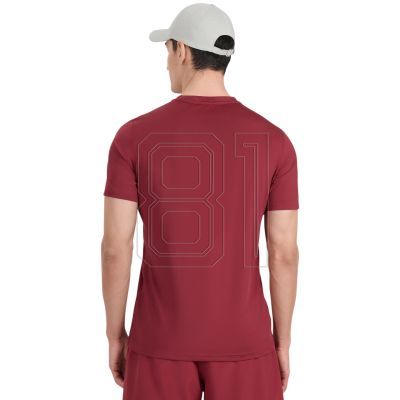 3. Men's T-shirt 4F FNK M1521 dark red 4FWAW25TFTSM1521 61S