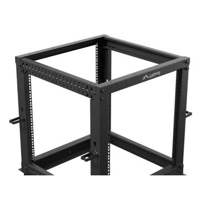 6. Lanberg OR01-6112-B rack 12U Free-standing stand Black