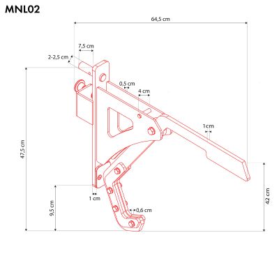 4. MNL02 MONOLIFT HMS SWIVEL SQUAT HANDLES
