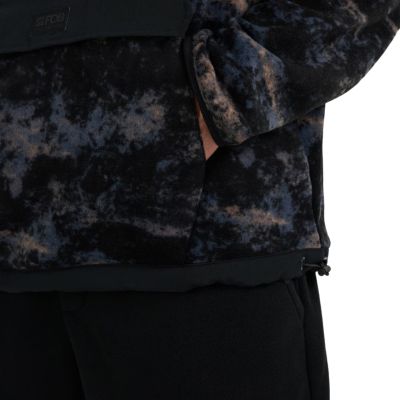 6. Men's fleece sweatshirt 4F M427 multicolor allover 4FWAW25TFLEM427 90A