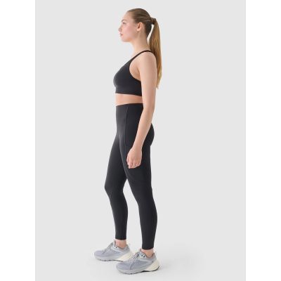 3. Women's 4F High Waist Running Leggings 4FWAW24TFTIF267-22S