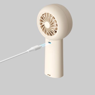 7. Jisulife Handheld Fan Life5 Plus 4000mAh Portable Mini Blower USB Fan - Beige