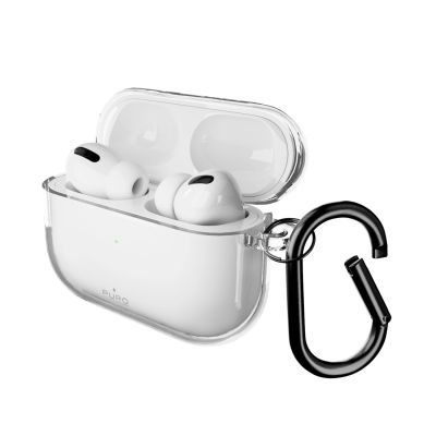 2. Puro 0.3 Nude Case for AirPods Pro 3 - Transparent