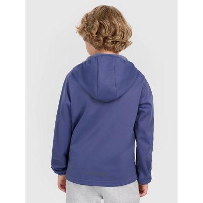 2. Softshell jacket, windproof membrane 5000, boys 4F 4FJRAW25TSOFM516-32S