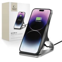 Tech-Protect QI15W-S1 inductive charger 15W in the form of a stand - black