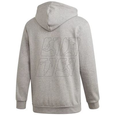 5. Sweatshirt adidas 3 Stripes Full-Zip Hoodie Jr. ED5969