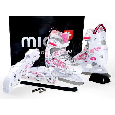 2. Roller skates Mico Princes 2in1 PW-126B-8