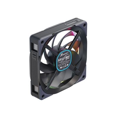 7. Seasonic MagFlow ARGB Computer Case Fan 12cm Black 3 pcs.