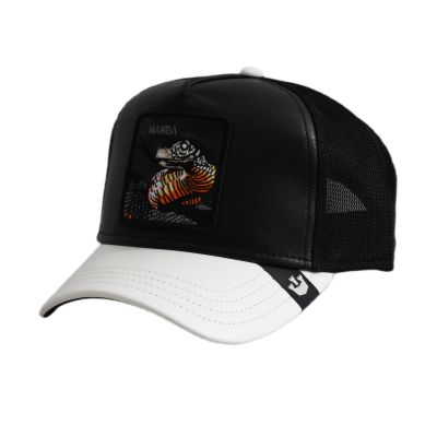 Goorin Bros. Mamba Shleather Snake Trucker Cap - 101-1831-BLK