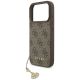 5. Guess 4G Charms Collection MagSafe case for iPhone 17 Pro - brown