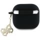 2. Guess 4G Charm Case for AirPods 4 - Black
