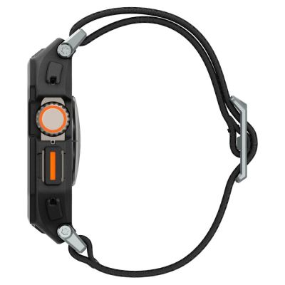 6. Spigen Lite Fit Pro Case with Strap for Apple Watch Ultra 1 / 2 (49mm) - Matte Black