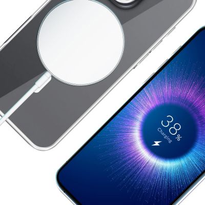 5. 3mk Clear MagCase Case for Apple iPhone 16 Pro Max - Transparent