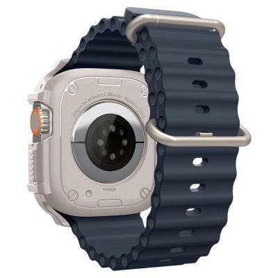 4. Spigen Rugged Armor Case for Apple Watch Ultra 1 / 2 (49mm) - Beige