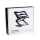 6. Wozinsky WRS-CPY75DSB Aluminum Laptop and Tablet Stand + Free Smartphone Stand - Black