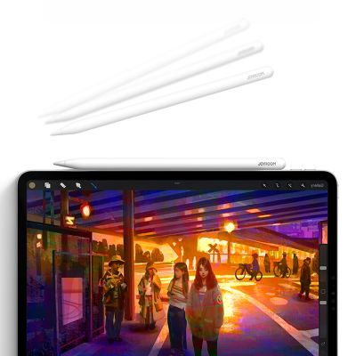 5. Joyroom JR-X9S Pro Active Stylus with 2 Interchangeable Tips - White