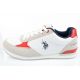 13. US Polo ASSN trainers. M UP21M48062-WHI-RED01