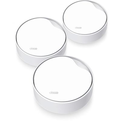 3. TP-Link DECO X50-PoE Router (3-PACK) Mesh Dual-band (2.4 GHz/5 GHz) Wi-Fi 6 (802.11ax) White