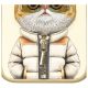 9. Nimmy Cool&Cute 2.0 Cat Case for iPhone 15 Pro - Green