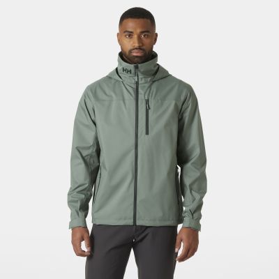 7. Helly Hansen Men's Sailing Jacket Crew Hooded Jacket 2 34443 485