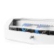 53. Wall-mounted cabinet NWS 19" Slim Line 3HE rotierbar, 2HE fix, 145x500x475 mm, color gray (RAL 7035)