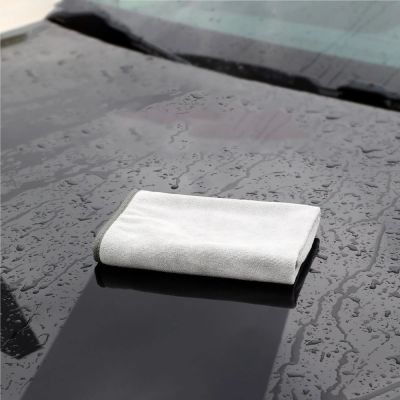 10. Baseus microfiber car drying towel microfiber 40 cm x 80 cm gray (CRXCMJ-A0G)
