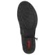 33. Women’s black leather officer-style boots, insulated Rieker Z9564-00