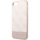 6. Guess GUHCI8G4GLPI iPhone 7/8/SE 2020/ 2022 pink/pink hard case 4G Stripe Collection
