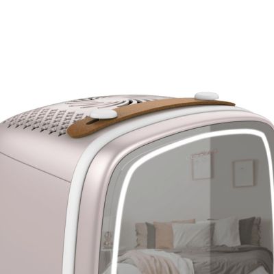 3. Cecotec CoolingBeauty 6000 Mirror Rose Nevera Travel Refrigerator 6L Electric Pink