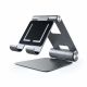 2. Satechi R1 Aluminum Hinge Holder Foldable Stand - aluminum foldable stand for MacBook/iPad (space gray)