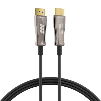 EFB Elektronik HDMI-20-00008 HDMI cable 20 m HDMI Type A (Standard) Black, Stainless Steel