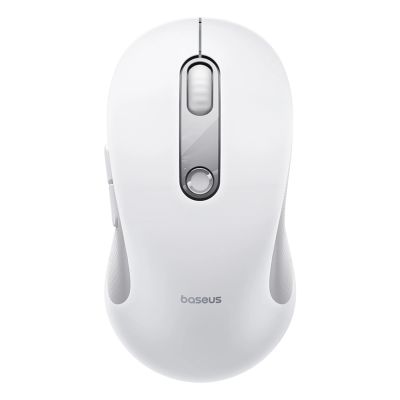 Baseus F02 Wireless Ergonomic Bluetooth Mouse - White