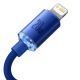 7. Baseus CAJY000203 Lightning - USB-C PD cable 20W 480Mb/s 1.2m - blue