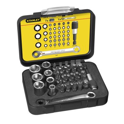 2. Stanley 1-13-907 screwdriver bit 37 pcs.