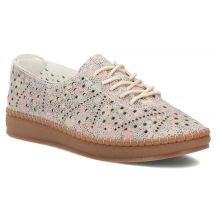 Women's leather openwork shoes, multicolor Filippo DP6830