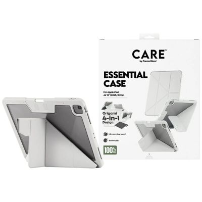 Care by PanzerGlass Y fold case for iPad Air 13" 2024 / 2025 - light gray
