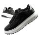 Karl Lagerfeld men's shoes sneakers Kapri natural leather black