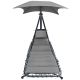11. SWING ROCKING CHAIR WITH UMBRELLA LISBON DARK GREY