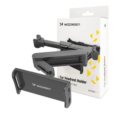 7. Wozinsky Adjustable Headrest Holder for Tablet or Phone Black (WTHBK3)