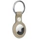 3. Audi Synthetic Leather AirTag case - beige