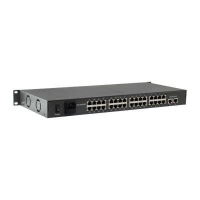 6. LevelOne FGP-3400W380 Network Switch Unmanaged Fast Ethernet (10/100) PoE Support Black