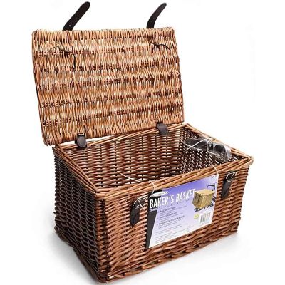 23. WICKER BICYCLE BASKET FOR THE FRONT 45x30x25cm BICYCLE GEAR