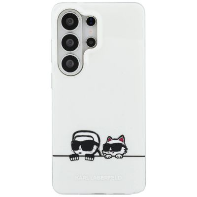 3. Karl Lagerfeld IML Peekaboo Karl&Choupette MagSafe Case for Samsung Galaxy S26 Ultra - Transparent