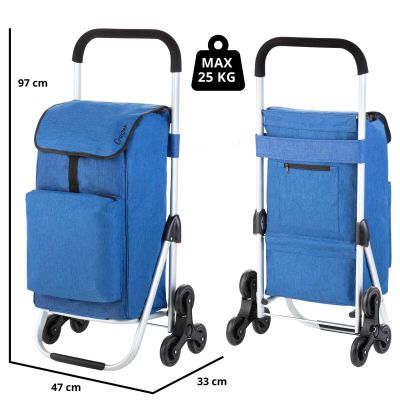 19. Cruiser 650063 Premium Stair Climbing Shopping Cart