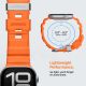13. Spigen WBS2 Strap for Apple Watch 44 / 45 / 46 / 49 mm - Orange