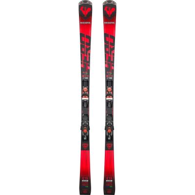 ROSSIGNOL HERO ELITE MT TI CAM skis + LOOK SPX12 bindings